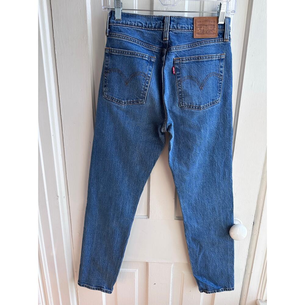 Levi’s Wedgie Icon Fit Jeans – Charleston Blues Wash – Size 25 - Picture 4 of 10